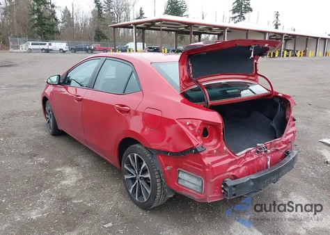 2017 Toyota Corolla Se z USA, uszkodzony, nr VIN 2T1BURHE7HC961178
